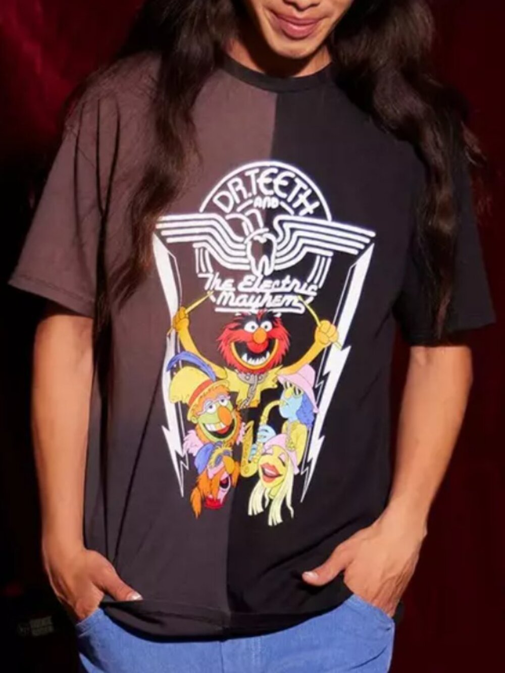 Disney The Muppets Electric Mayhem Split T-Shirt